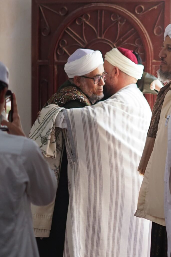 زِيَارَةُ الْوَفْدِ التُّونِسِيِّ لِمَعْهَدِ دَارِ الْحَدِيثِ بِتَرِيمَ
