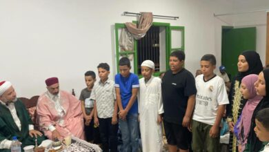 إحتفال المدرسة الزيتونية بجبل لطرش بالمولد النبوي الشريف