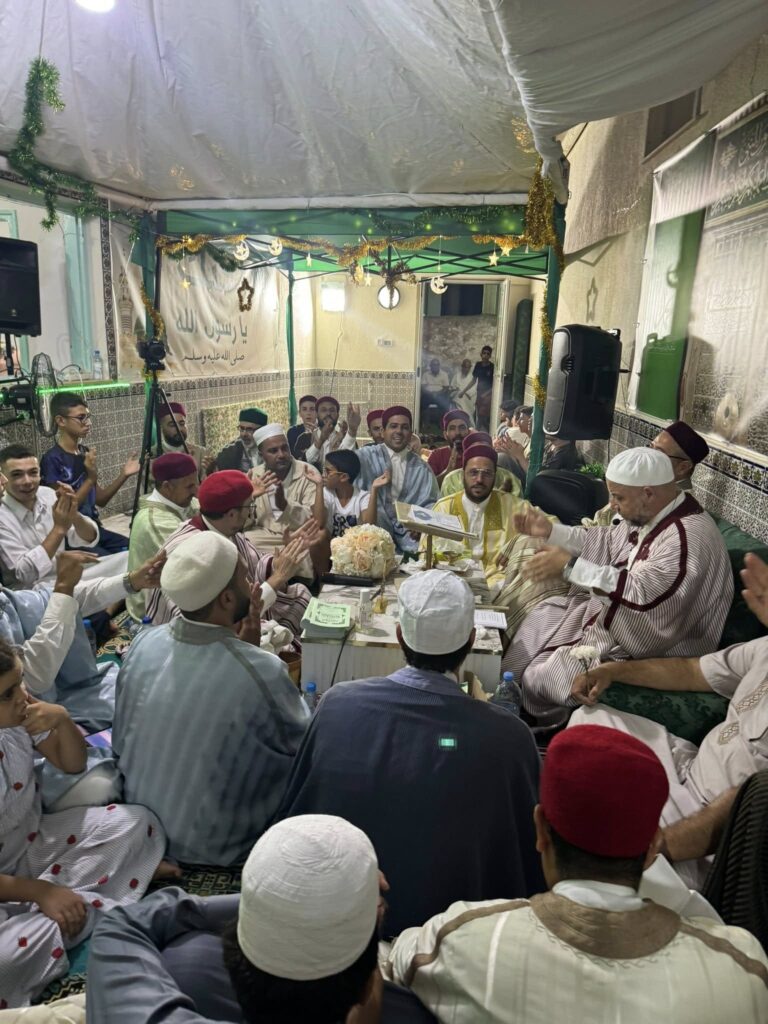 احتفالًا بالمولد النبوي الشريف بالفرع الزيتوني بحمام الأغزاز