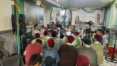 احتفالًا بالمولد النبوي الشريف بالفرع الزيتوني بحمام الأغزاز