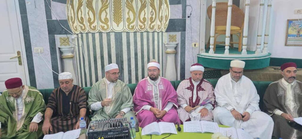 مشارك الشيخ وليد بن فرج عطية في احتفال المولد النبوي بجامع بلال بن رباح بالمحرس – صفاقس
