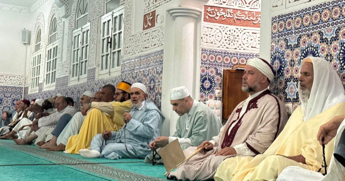 زيارة وفد من المركز الزيتوني لإحياء للزاوية الصنهاجية بولاية سكيكدة الجزائر